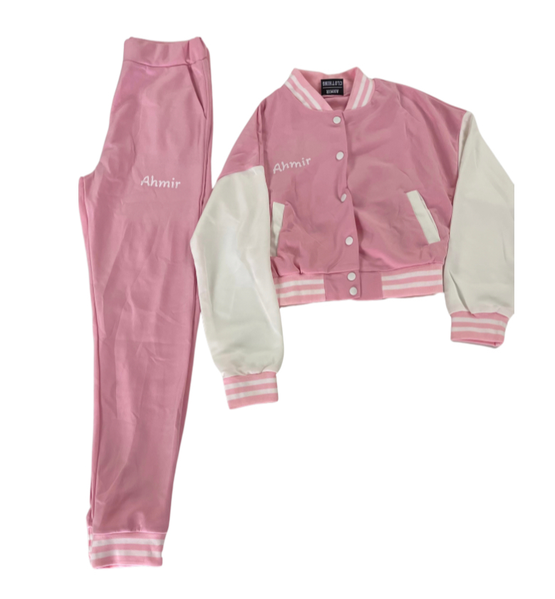 Ahmir Cropped Varsity Sets