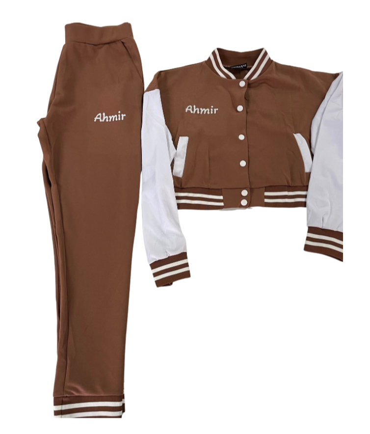 Ahmir Cropped Varsity Sets