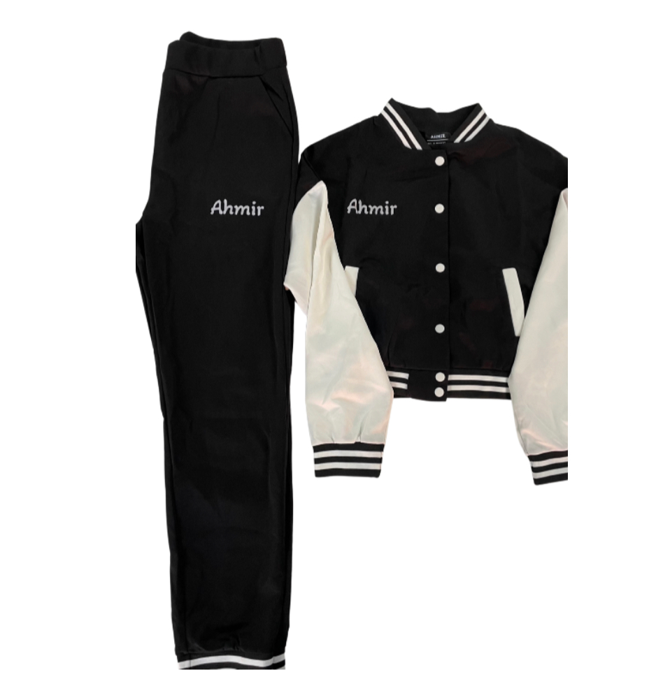 Ahmir Cropped Varsity Sets