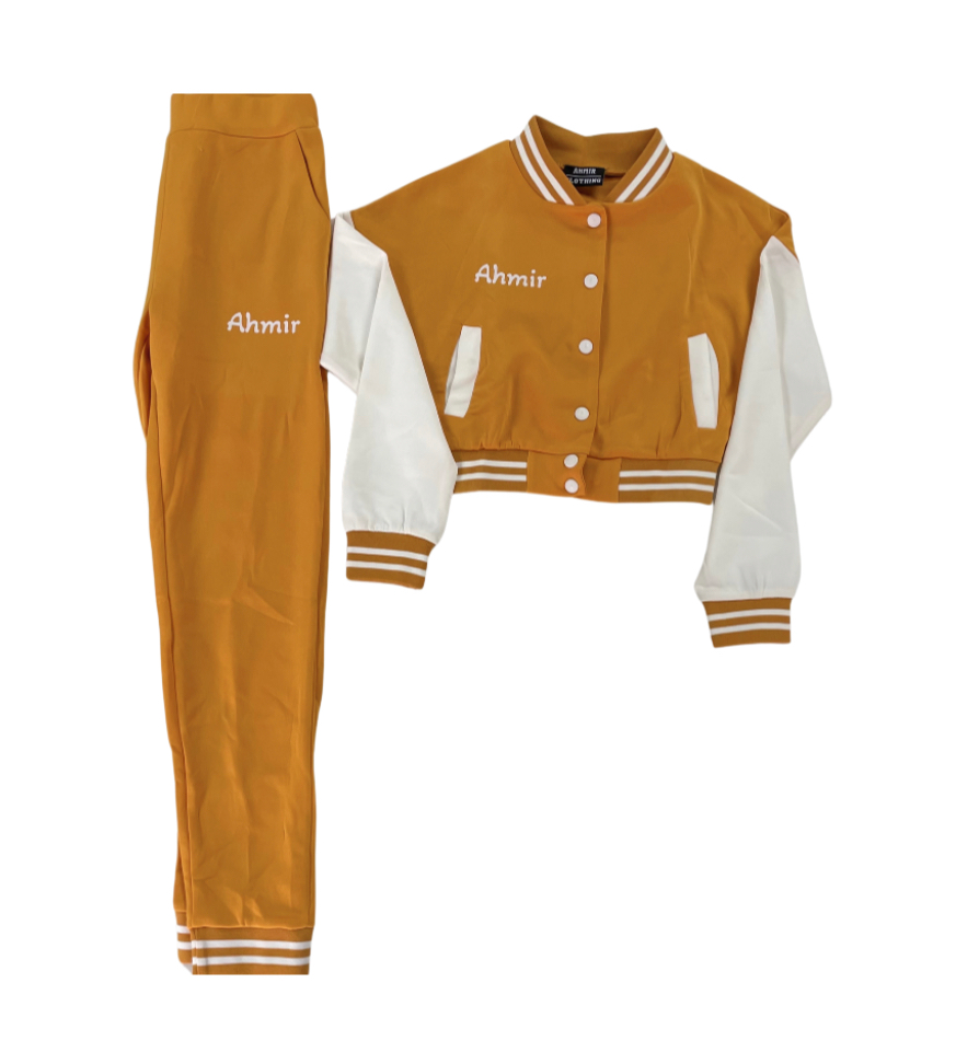 Ahmir Cropped Varsity Sets